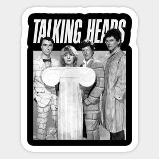 Vintage Talking Heads Sticker
